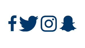 social logos no background